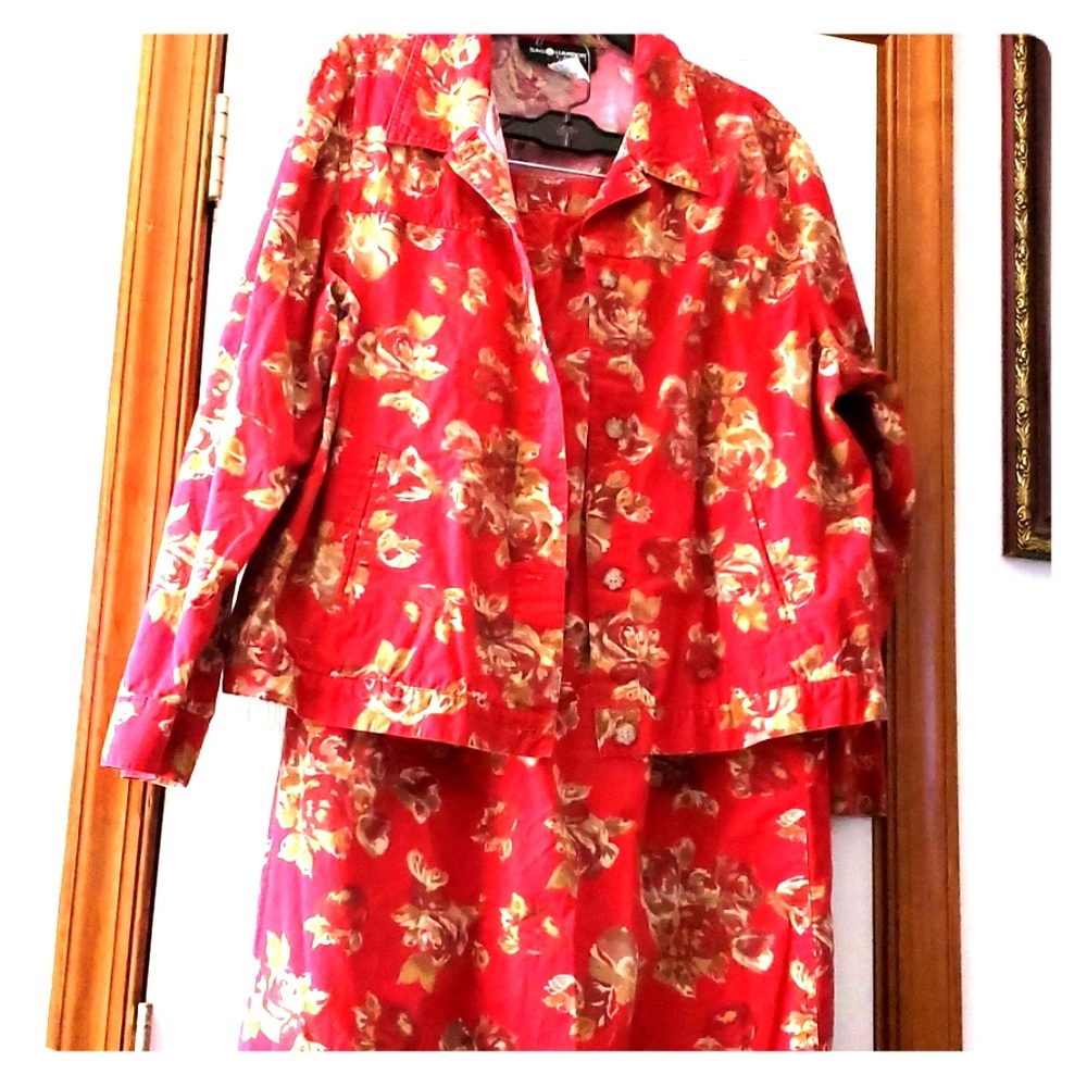 Jacket and skirt